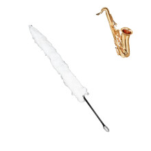 7-teiliges Saxophon-Reinigungskit mit Bürsten, Handschuhen, Schraubenzieher und Baumwollmaterialien