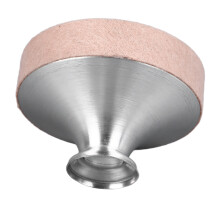 Ergonomic Aluminum Alloy Sax Sound Dampener with Felt for Easy Practice
