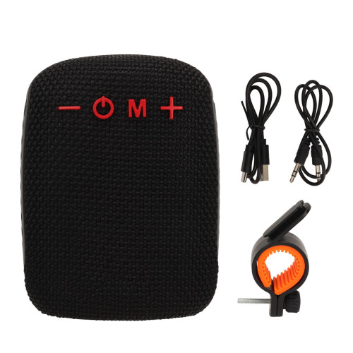 Waterproof Bluetooth Cycling Speaker 500mAh Portable Wireless Black 1