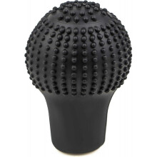 Car Shift Knob Cover, Soft Silicone Car Gear Shifter Knob Covers Protector, Anti-Slip Gear Stick Knob Cover Universal for Auto Car Shifter Knob (Black