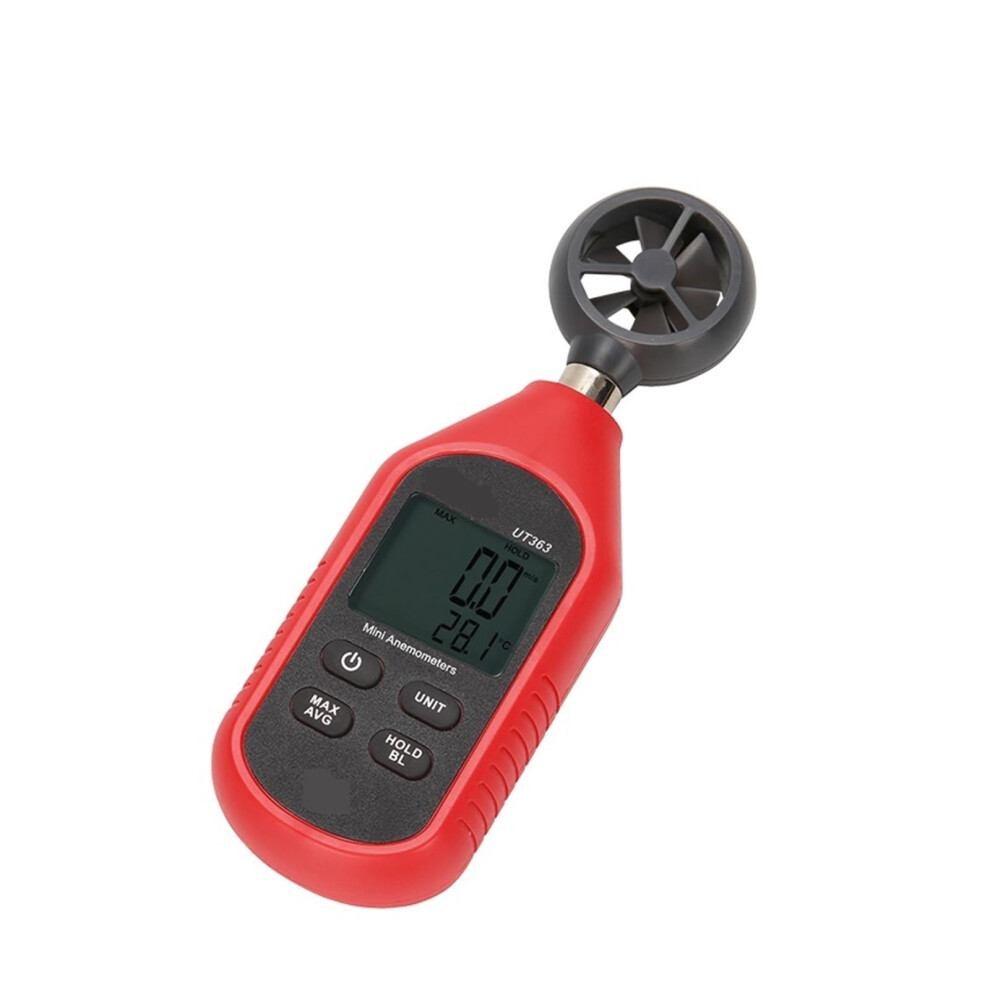 Anemometer Handheld Digital Wind Speed Meter And Temperature Tester With Lcd Display 9016109959652