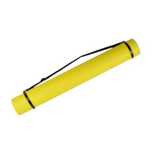 Extendable Poster Tube With Lid Poster Holder Tube For Documents And Blueprints Art Tubes Carrying Case Yellow