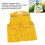 Event Work Volunteer Vest Yellow with Pockets - Type 1 Size M 5