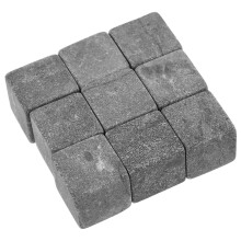 1 set wiederverwendbare granit eiswürfel für getränke mit