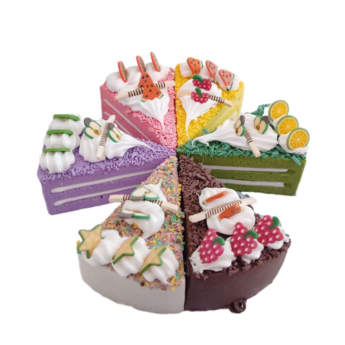 6pcs Realistic PU Dessert Models for Wedding Party Home Decor 2