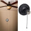 2pcs e27 pull chain lamp socket with switch for vintage light diy 7