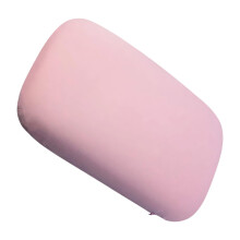 Camping Pillow Ergonomic Headrest Cooling Soft Memory Foam Foldable Travel Pillow Pink For Camping Flight Hotel Home