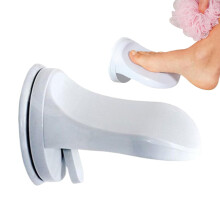 Shower Foot Rest Suction Cup PVC Wall Mount Non Slip Space Saving Foot Stool For Bathroom