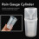Transparent Plastic Rain Gauge Cylinder 400ml Accurate Measurement for Science Teaching 6