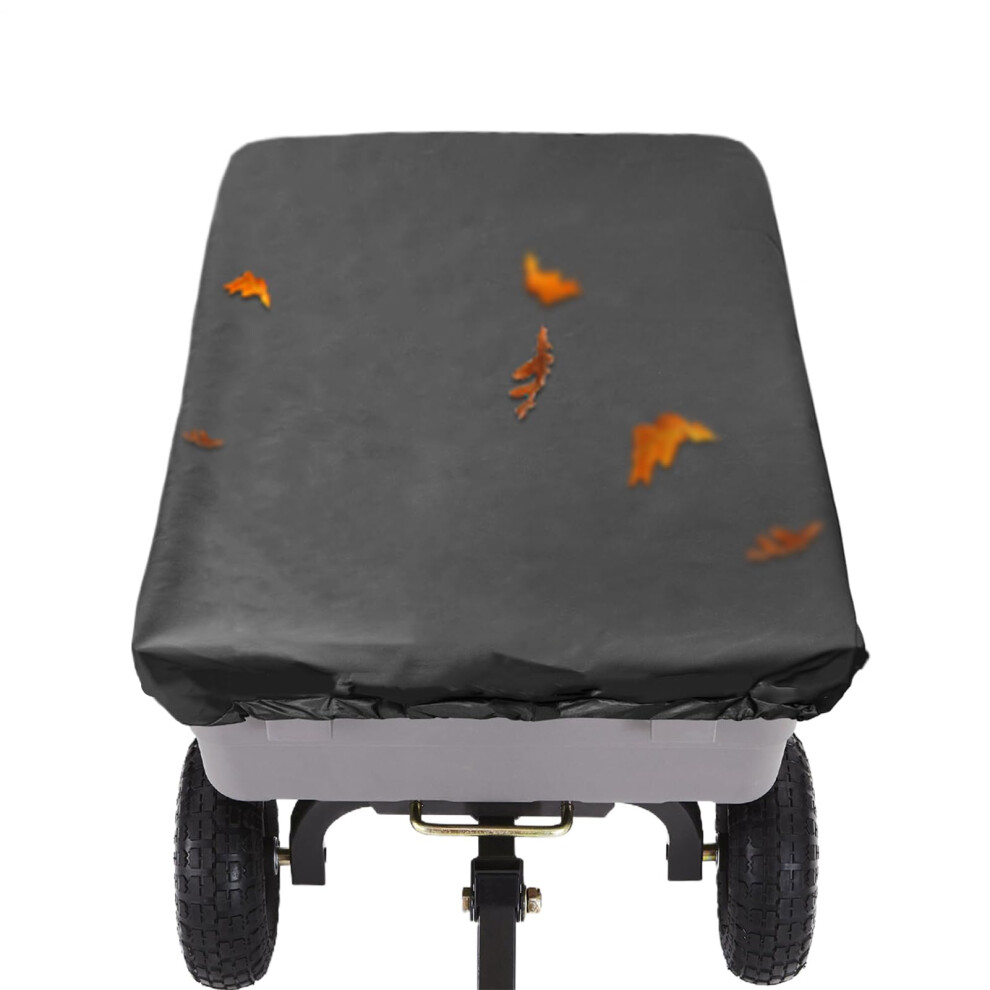 Utility Cart Cover - UV-Resistant Dustproof Garden Trolley Cover For Lawn Equipment, Camping, Farm, Barn, Outdoor