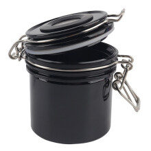 Eyelash Glue Storage Tank Leakproof Black Jar Container For Lash Extension Glue Grafting Eyelash Supplies Home Beauty Makeup Women