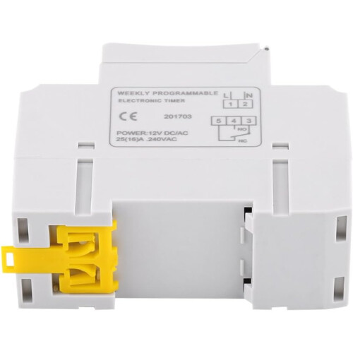 LCD Display Weekly Programmable Electronic Relay Time Switch AC110V Model ZMGXDITA Weekly Schedule Timer Digital Timer 2