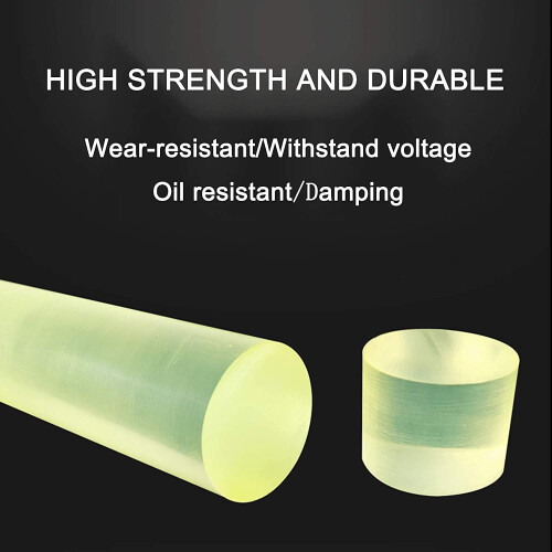 Polyurethane Rod 60X500mm For DIY Molds And Shock Absorbers Multi Size 1