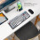 Retro Style Wireless Keyboard Mouse Set 2.4G Bluetooth, Rechargeable Black 5
