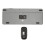 Retro Style Wireless Keyboard Mouse Set 2.4G Bluetooth, Rechargeable Black 14