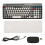 Retro Style Wireless Keyboard Mouse Set 2.4G Bluetooth, Rechargeable Black 2