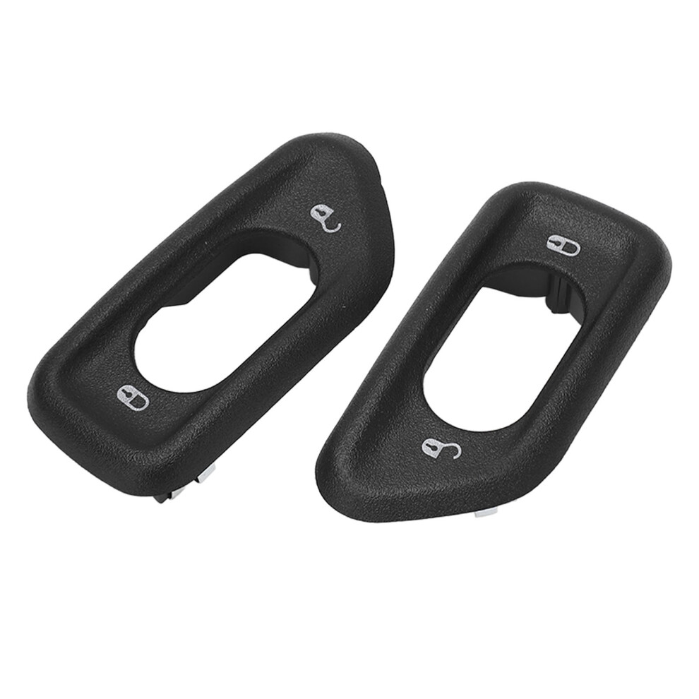 2Pcs Door Lock Switch Bezel Set For Jeep Wrangler 2011-2017 Left & Right 4071351075845