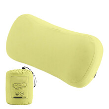 Camping Pillow Portable Washable Lumbar Travel Pillow Airplane Travel Pillow for Camping Green