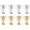 8Pièces Mini Trophées Colorés En ABS Pour Décor Et Récompenses 4