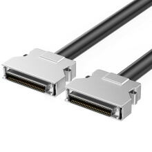 Heavy Duty SCSI Cable SCSI Female Interfaces Cable Gold Contacts For Tape Libraries Scanners CN50P 1m Wide Compatibility