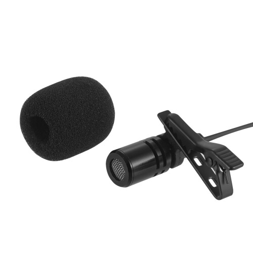 Mini-Clip-on-Revers-Lavalier-Kondensatormikrofon
