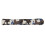 Waterproof Plush Camouflage Golf Alignment Stick Cover 35.5cm Blue 13