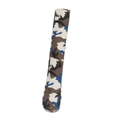 Waterproof Plush Camouflage Golf Alignment Stick Cover 35.5cm Blue 2