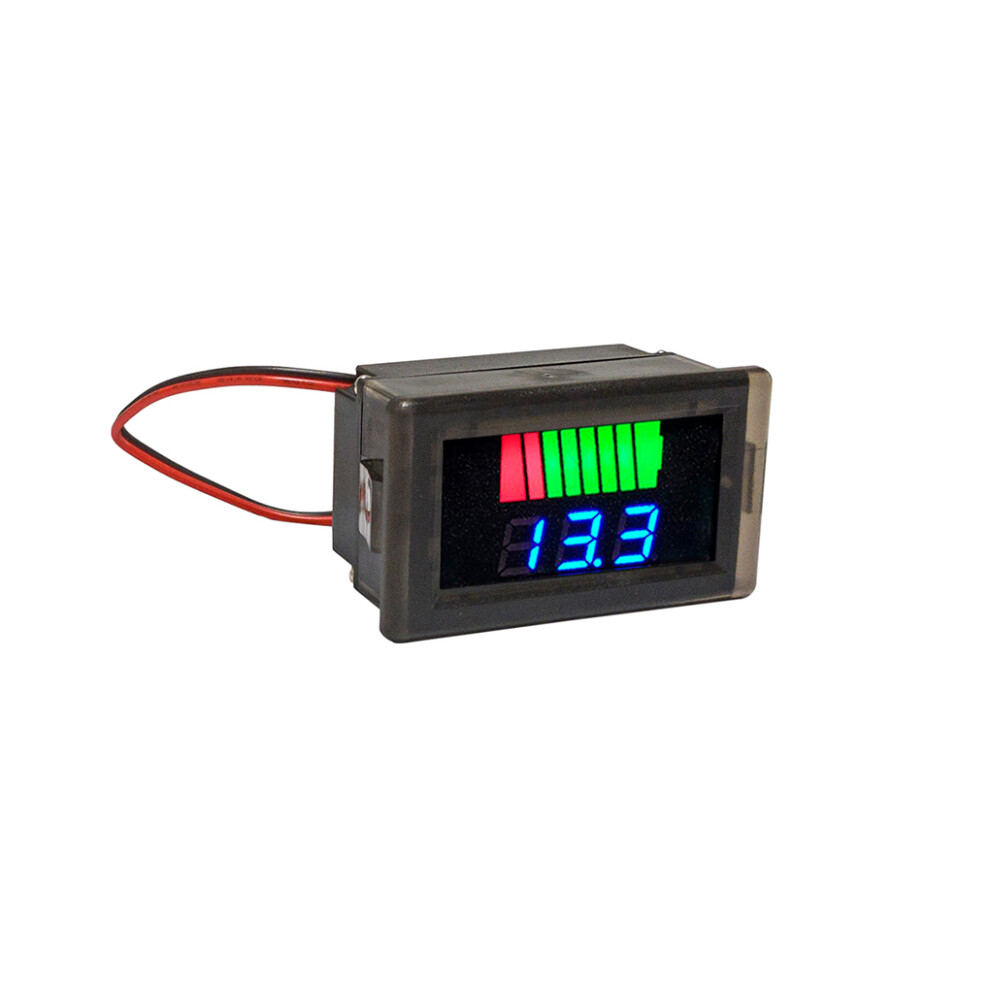 (Blue) Battery Voltmeter Voltage Tester Meter Replace Component Measurement-image-OPC-PKMF2B8-NEW