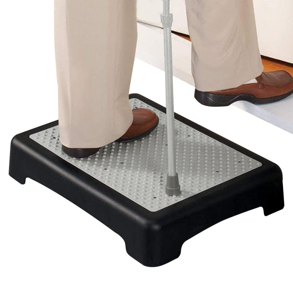 Half Step Stool for Seniors Non-Slip Bathroom Stool Portable Ladder Aid for Indoor Stairs