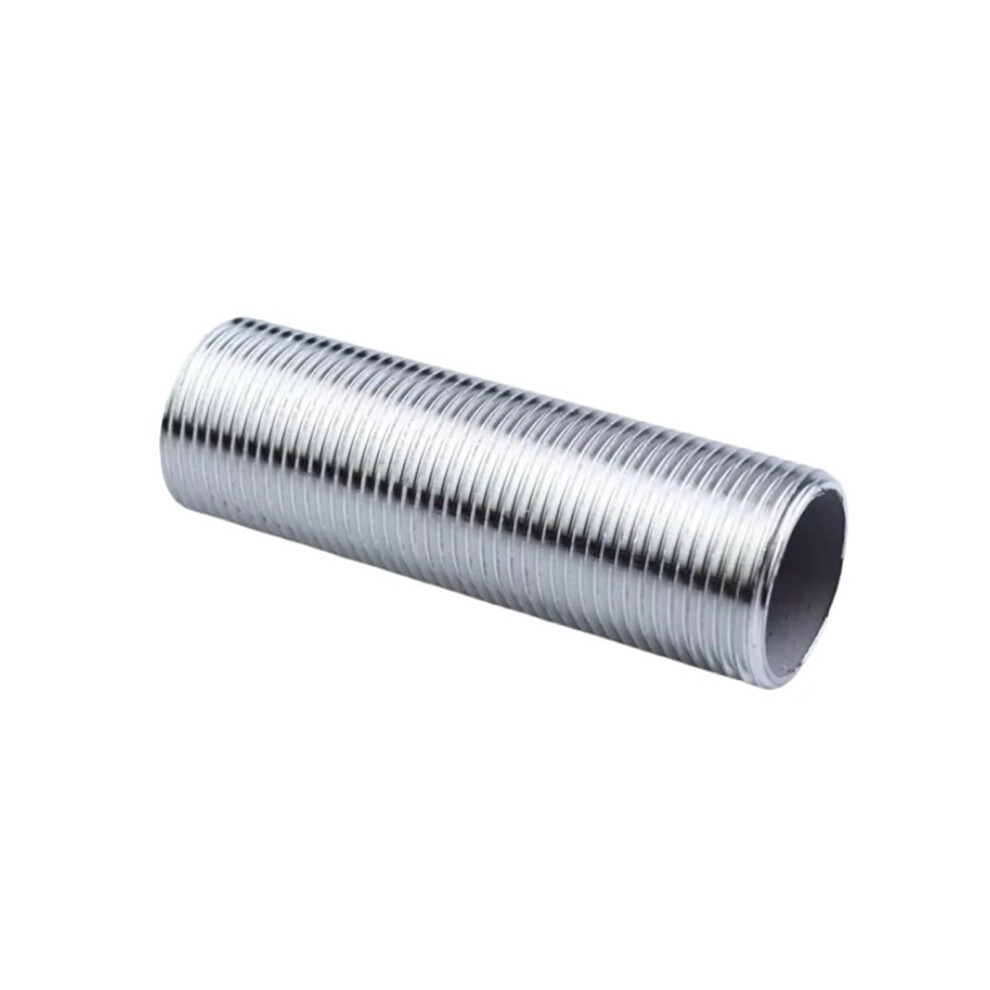 1-1/4" Bspp Male Length 75Mm 304 Stainless Steel Full Thread Nipple Barrel Nipple Pipe Fitting 9354506811785