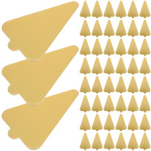 50 pz basi triangolo cartone per torte, mousse, dolci, pizza