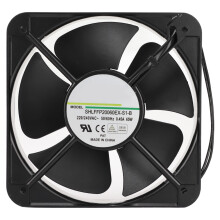 Kühlventilator, 200 mm, Doppelkugellager,
