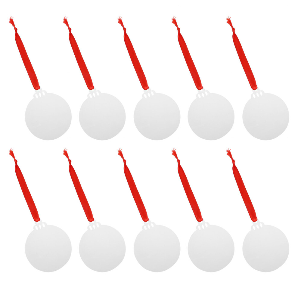 30 Szt. śWiąTeczne Wisiorki Z Akrystaliku, RęCznie Malowane, Do Domu-image