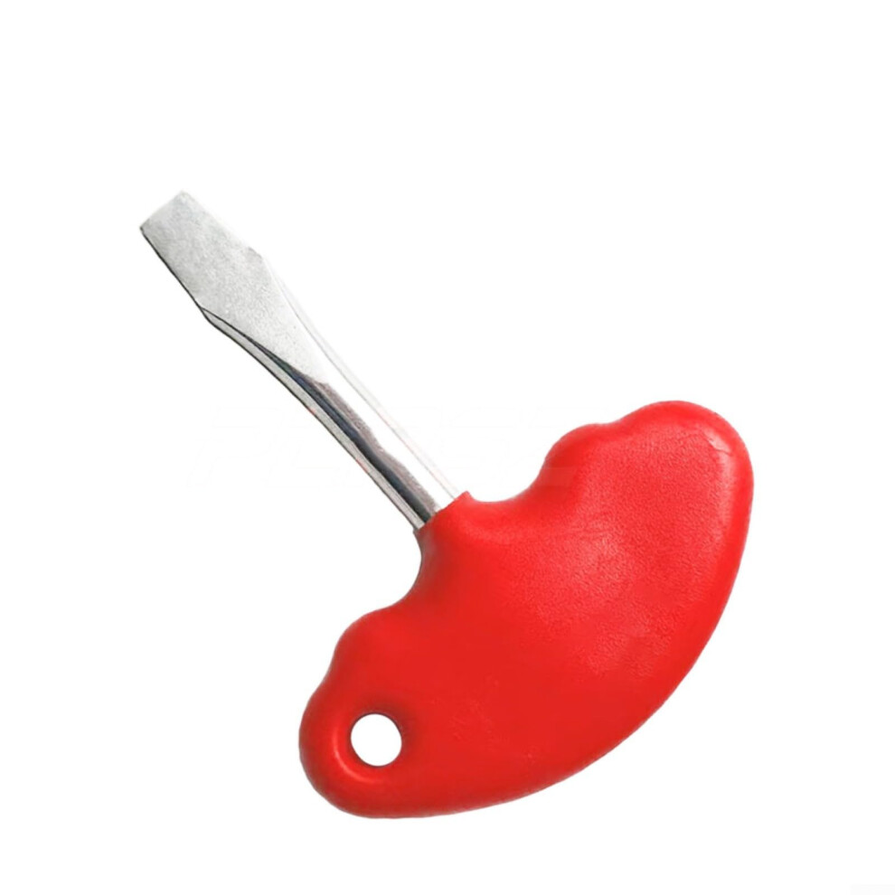 T-Handle Flathead Screwdriver 12Mm Wide Slotted Blade For Quick Release Plate On Camera Tripod 3.42X4.48inchs 9354506812133
