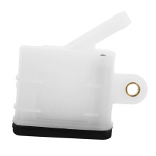 Motorcycle Hydraulic Oil Tank Durable Fluid Reservoir For Precise Brake Control Easy Installation Aluminum Body 120ml