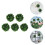 20 pz palline piante topiary, decorazioni per 9