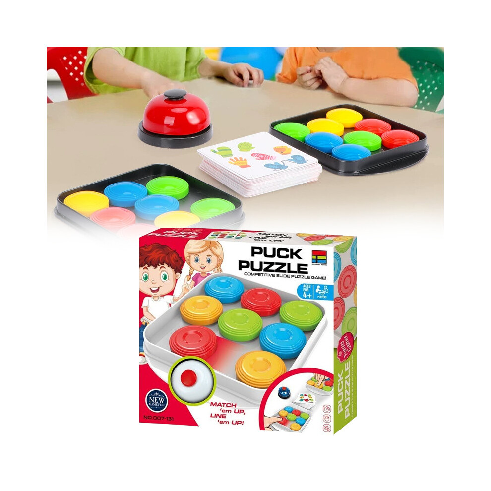Puzzle Intelligent Puck Plastic Toy Multiplayer Interactive Gift Game Board
