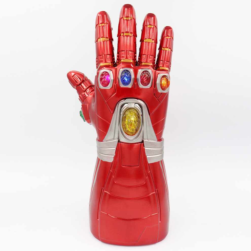 (For Kid) Infinity Avengers Endgame Gauntlet Led Gloves Adult Stark Props Tony