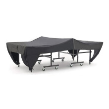 Waterproof Oxford Table Tennis Cover Outdoor Dustproof Ping Pong Table 280x152x76cm UV Resistant Noir