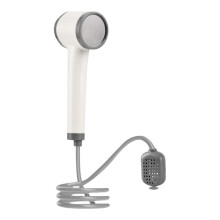 Portable Camping Shower Accessory With LED Display For Travel And Beach Bathing