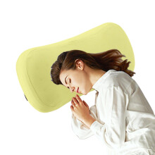 Backpacking Pillow Neck And Lumbar Support Portable Washable Travel Pillow For Camping And Hiking Green