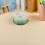 9St Realistisch Groene PU Dessert Display Props Voor 7