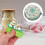 9St Realistisch Groene PU Dessert Display Props Voor 11