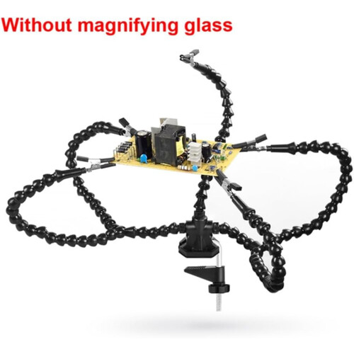 Third Hand Soldering Stand Table Clip Flexible Arm PCB Holder Soldering Tool One Piece 1