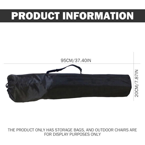 Camp Chair Replacement Bag Large Capacity Carry Case With Handle Drawstring Lightweight Portable 1