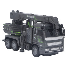 1:32 RC Crane with Lights, Movable Joints, Remote Control for Boys & Girls