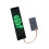 Green Programmable LED Matrix Panel 155x33mm with Battery 16