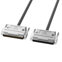 DB62 Male To Female SCSI Data Cable With Double Shielding, 62-Pin Shielded Data Cord