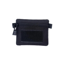 Tactical Wallet Bag 1000D Card Key Holder Portable Purse Pouch Money Pack Pocket Olive Drab (OD) Hunting Camping