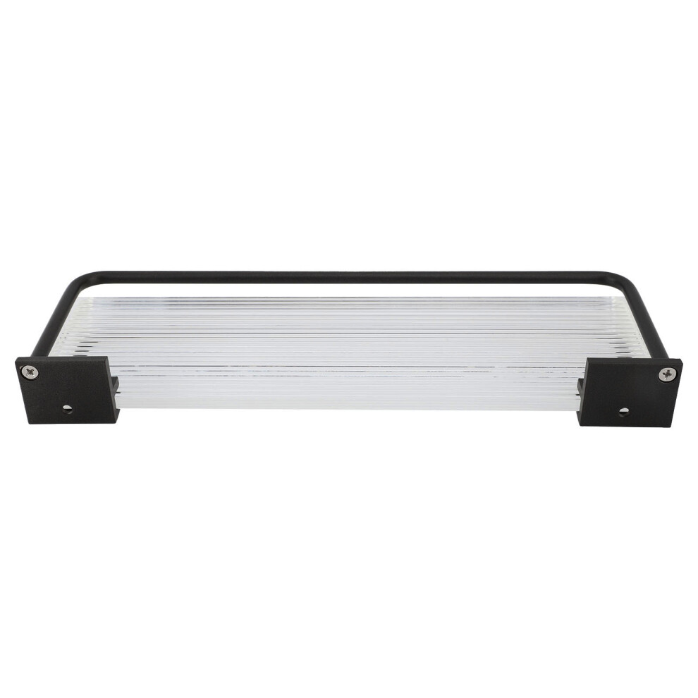 Space Aluminum Floating Shelf With Strong Load Capacity Black Finish 4221351090021